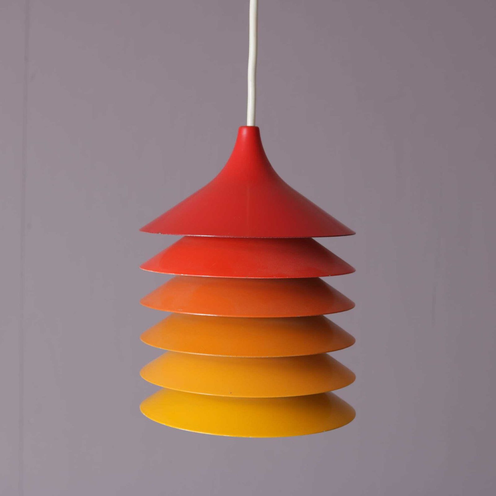 1970s Small Hanging Lamp Model Duett Bent Gantzel Boysen For Ikea Sweden photo for sale