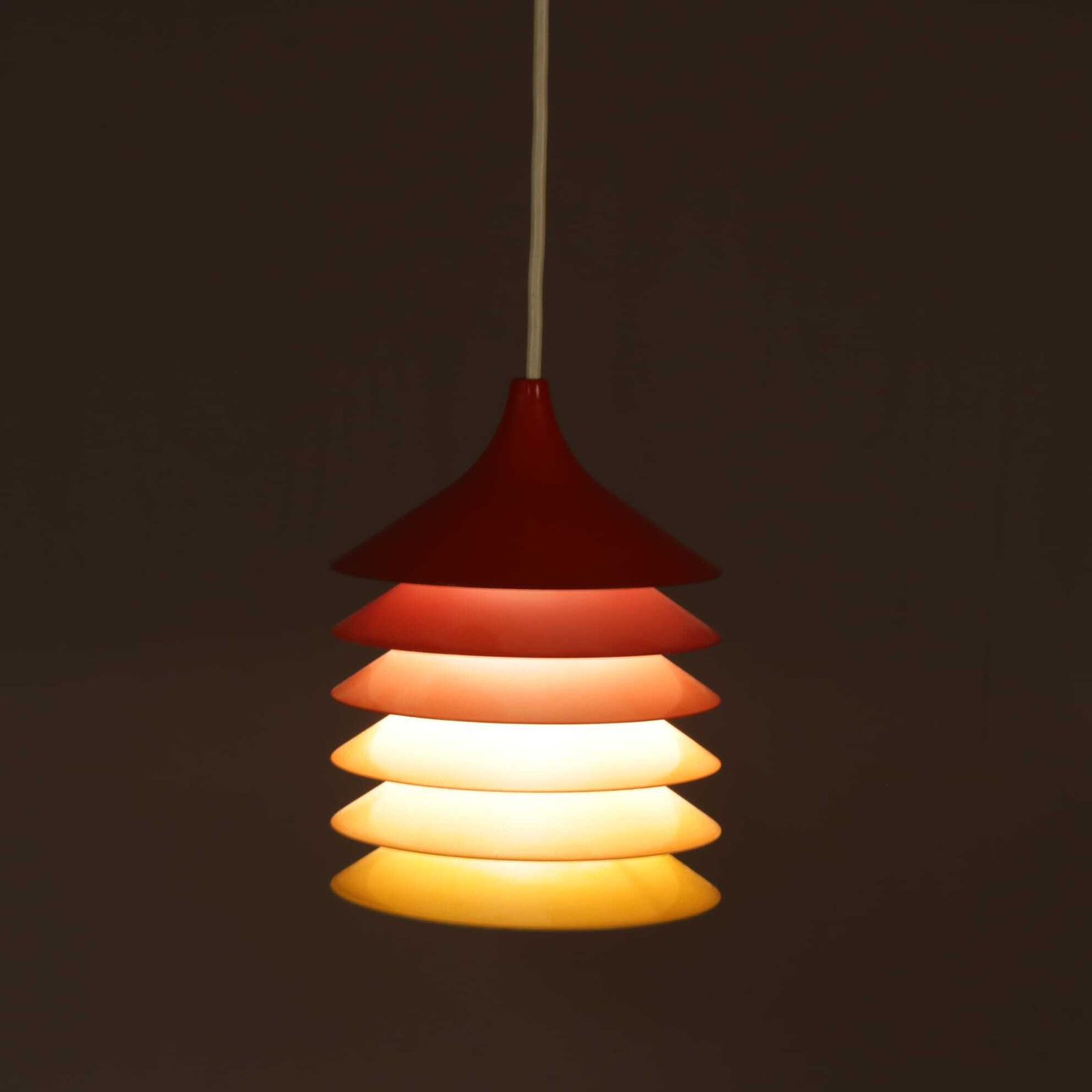 photo furniture 1970s Small Hanging Lamp Model Duett Bent Gantzel Boysen For Ikea Sweden