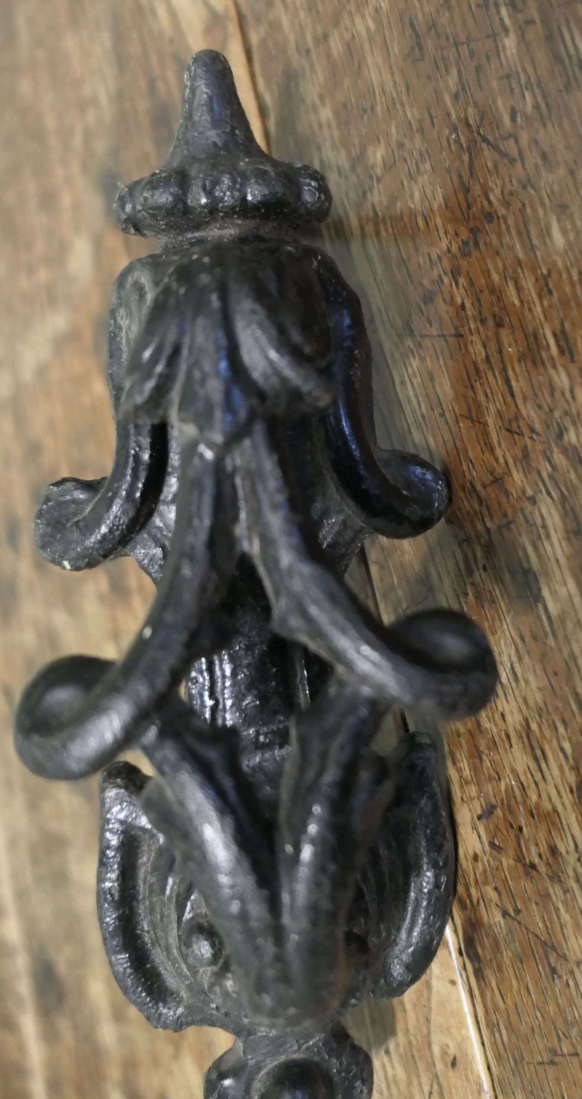 A Heavy Victorian Iron Door Knocker This Is A Classic Victorian Door Knocker photo 540.0