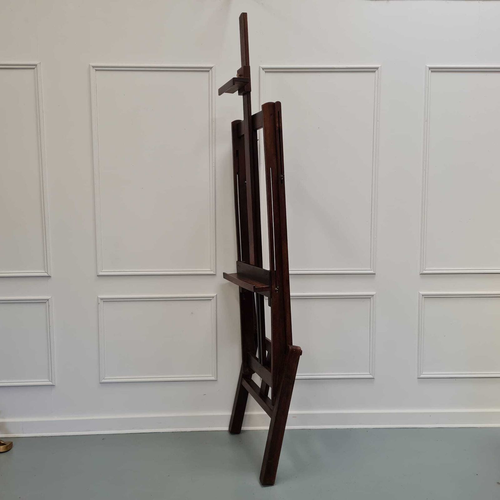 photo furniture Beautiful French Oak Easel C1930