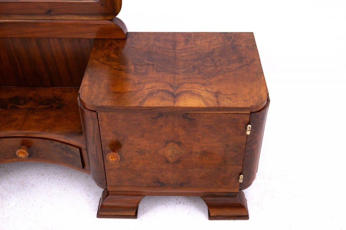photo for sale 1940s Art Deco Dressing Table, Poland. After Renovation.