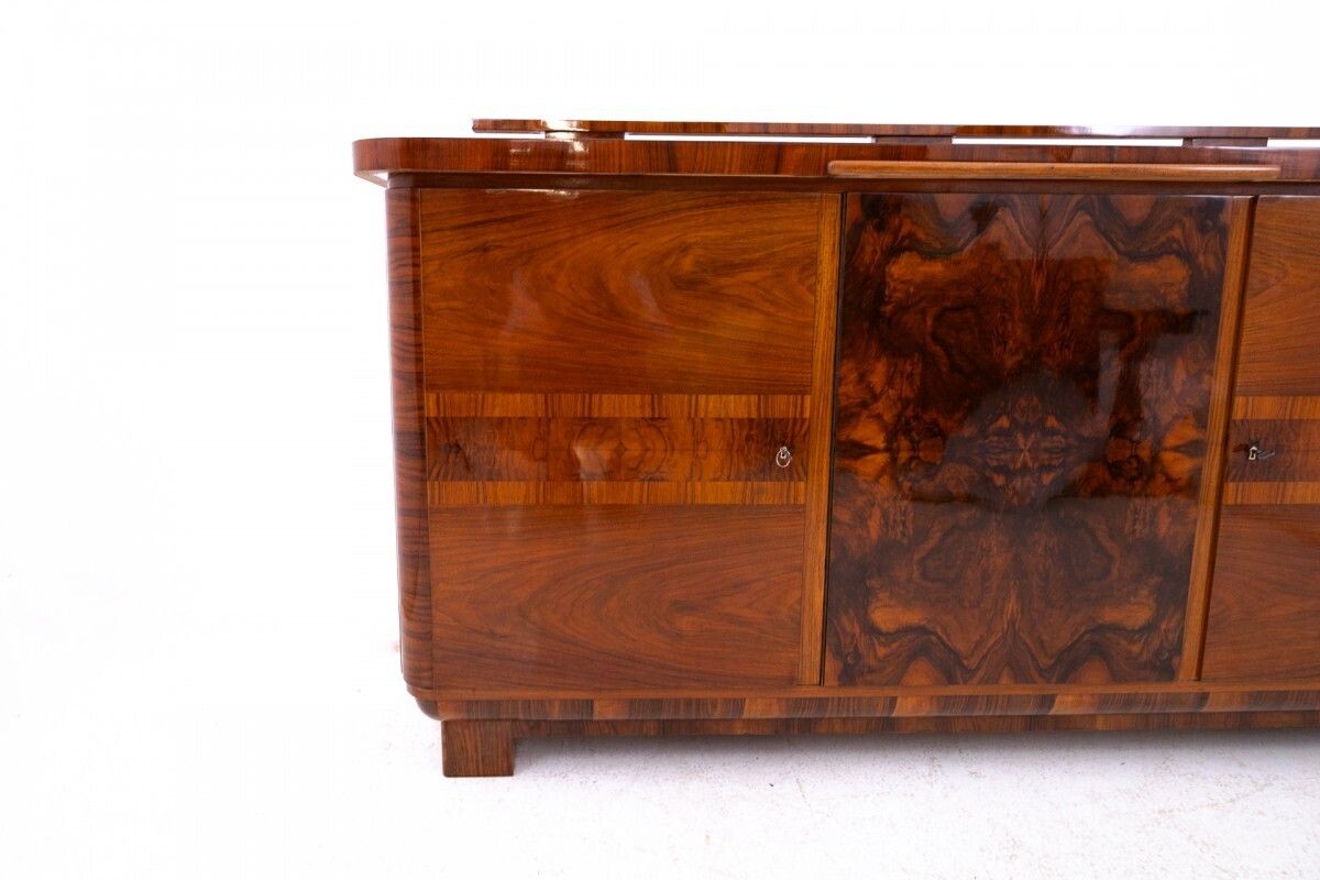 photo buy An Unusual Art Deco Buffet, Poland, Circa 1920. After Renovation