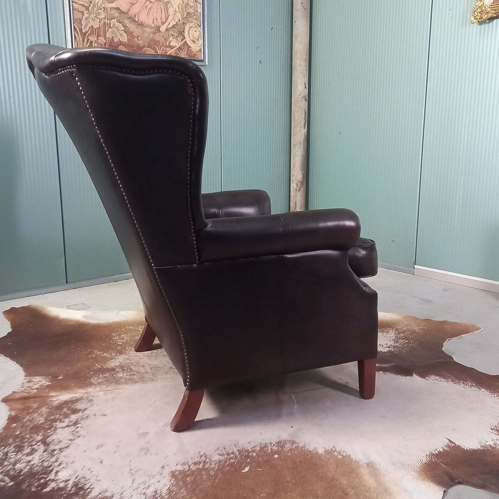 photo for sale Sheepskin Bendic Armchair., 1970s