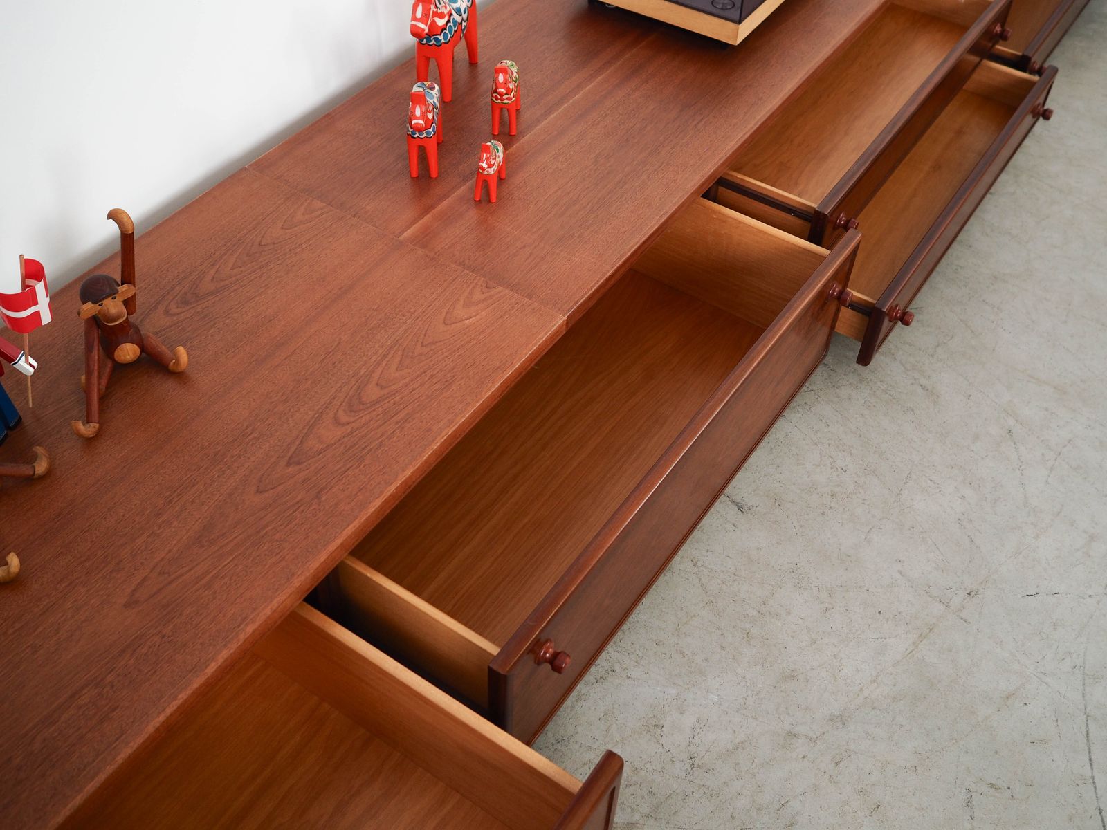 2539.0 Mahogany Lowboard, Danish Design, 1970s, Made In Denmark photo