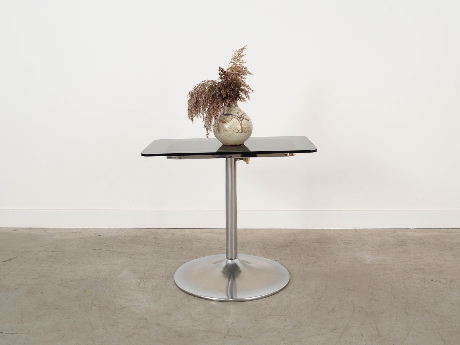 Glass Coffee Table, Italian Design, 1970s, Manufactured By Allegri photo buy