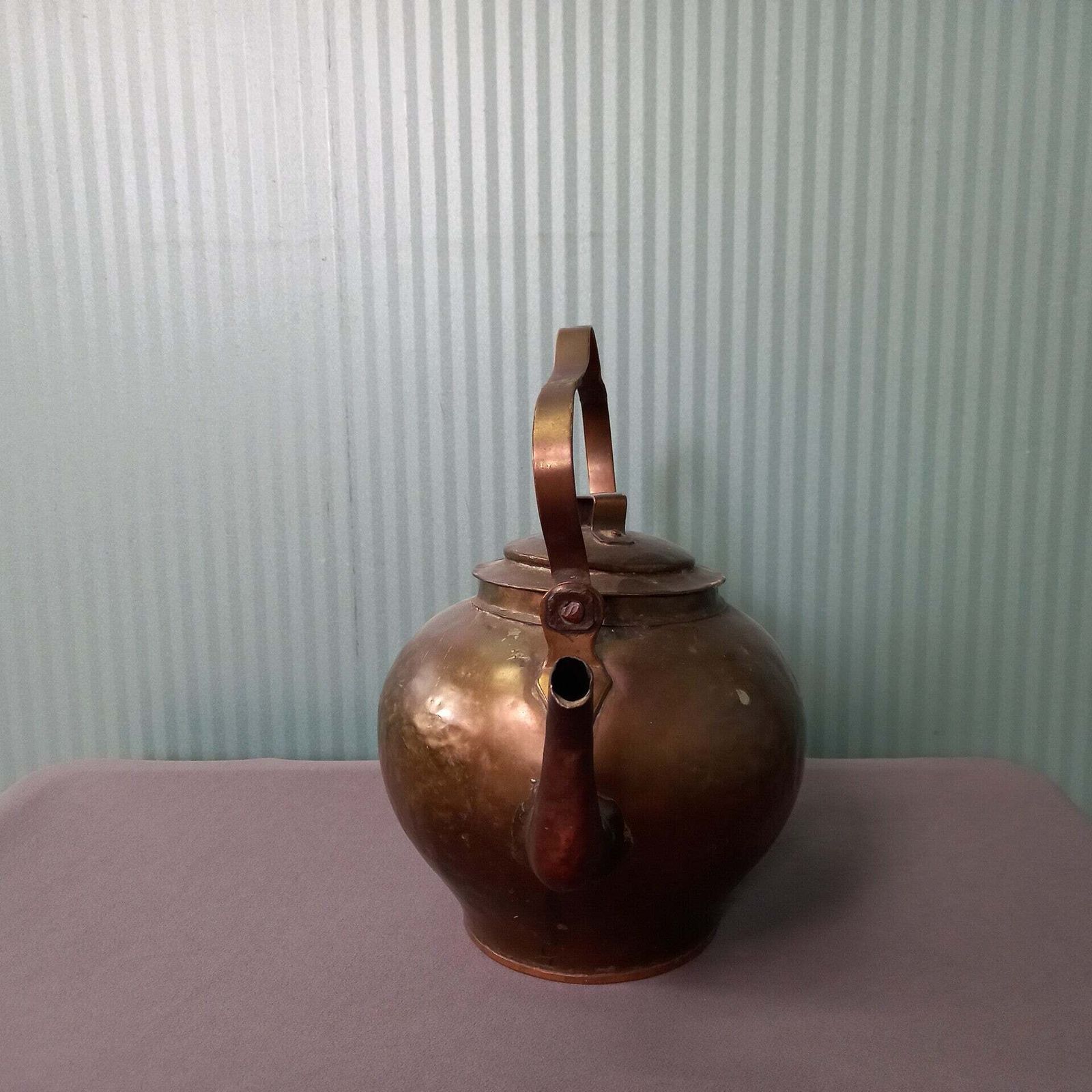 Antique Apple Kettle., 1800s photo for sale