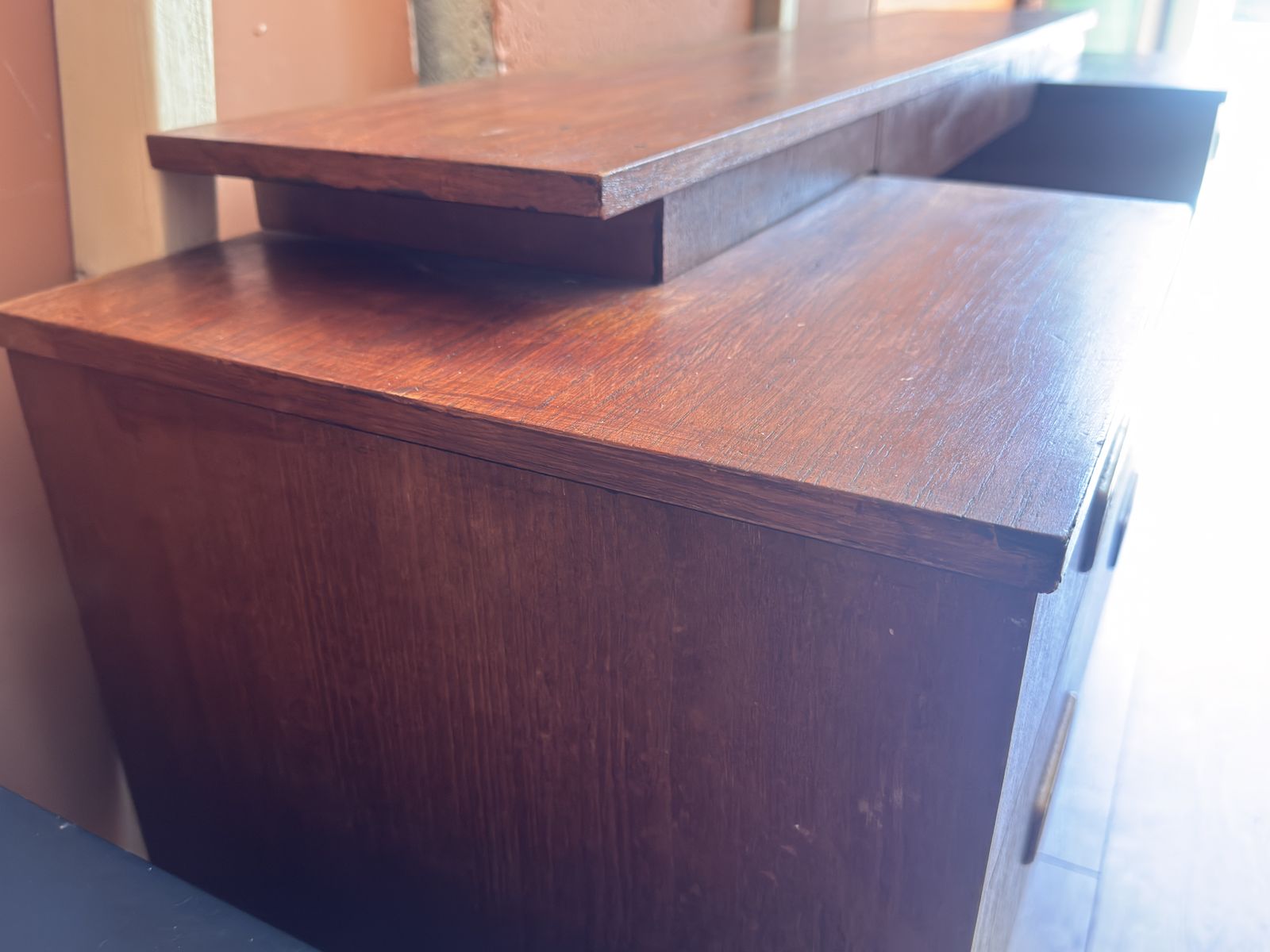 Vintage Mid Century Teak Media Unit photo Furniture