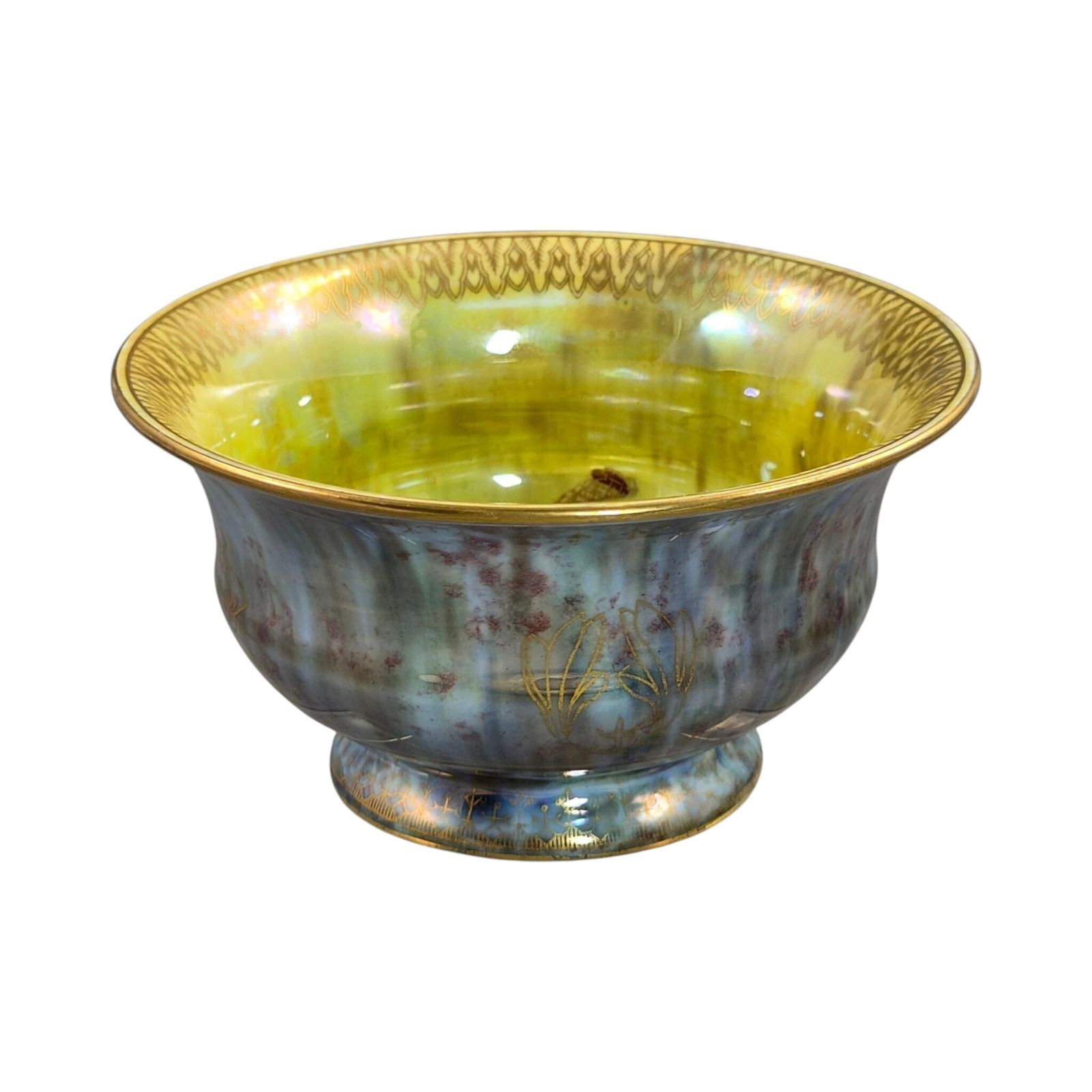 Wedgwood Fairyland Lustre Bowl With Dragon, Pattern Z4828, C.1915 photo buy
