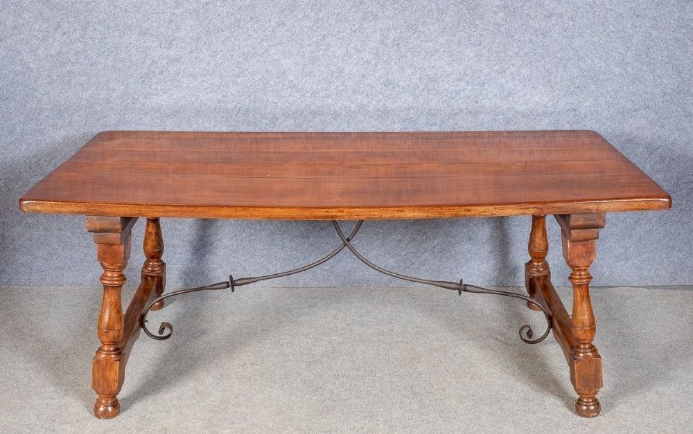 Spanish Style Refectory Dining Table photo furniture