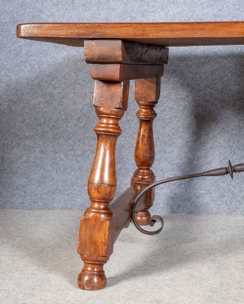 Spanish Style Refectory Dining Table photo 1265.0