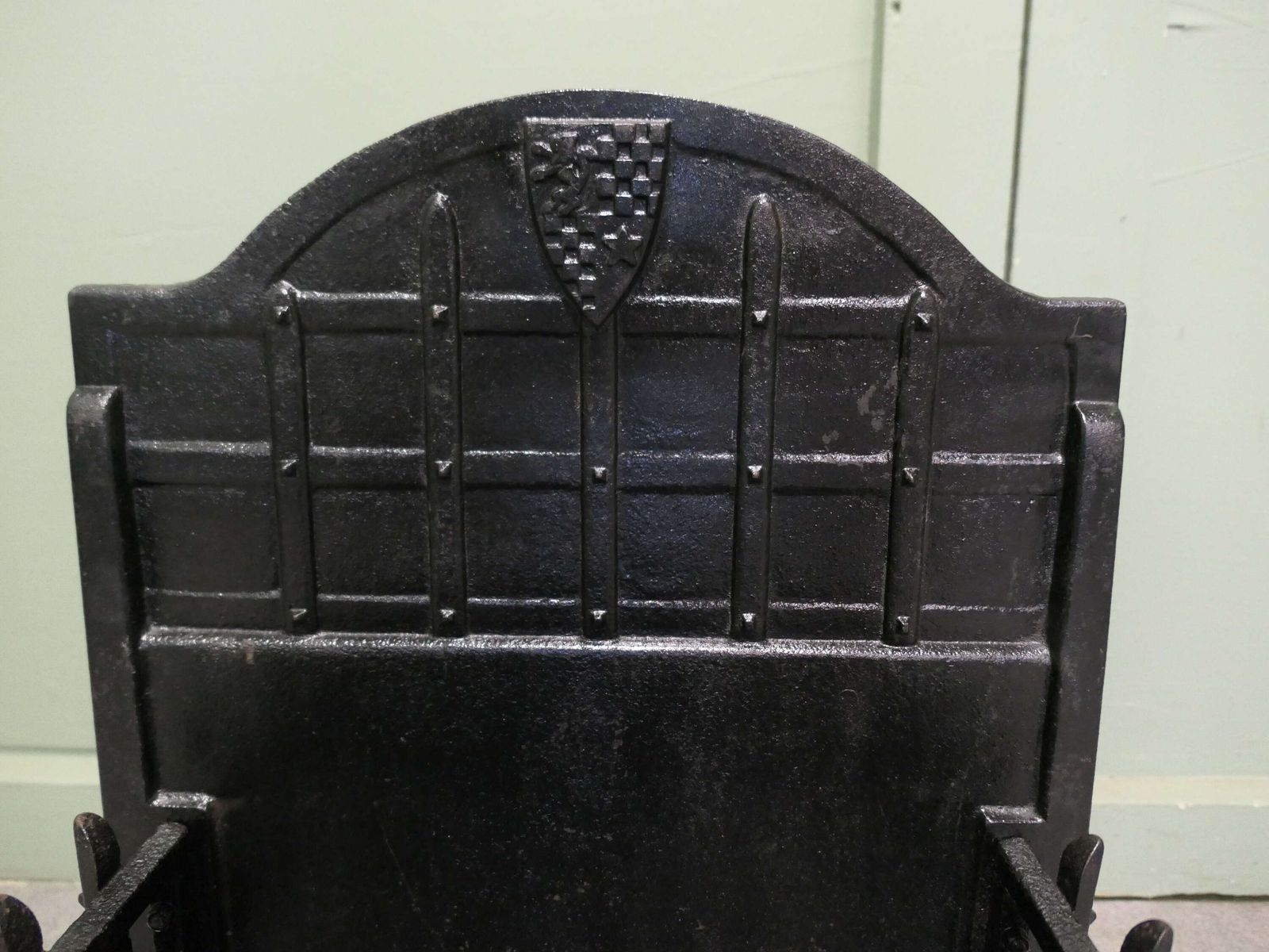 Arts And Crafts Gothic Style Free Standing Fire Grate This Is A Useful And Decorative photo furniture