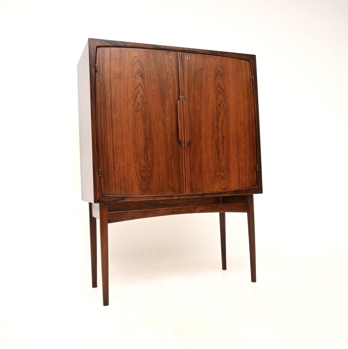 Vintage Scandinavian Rosewood ‘Bacchus’ Drinks Cabinet By Torbjorn Afdal