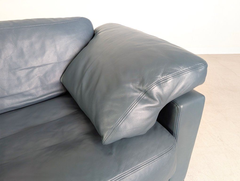 photo furniture 2x Original De Sede Sofa Ds 17 Zweisitzer Couch Leder Design