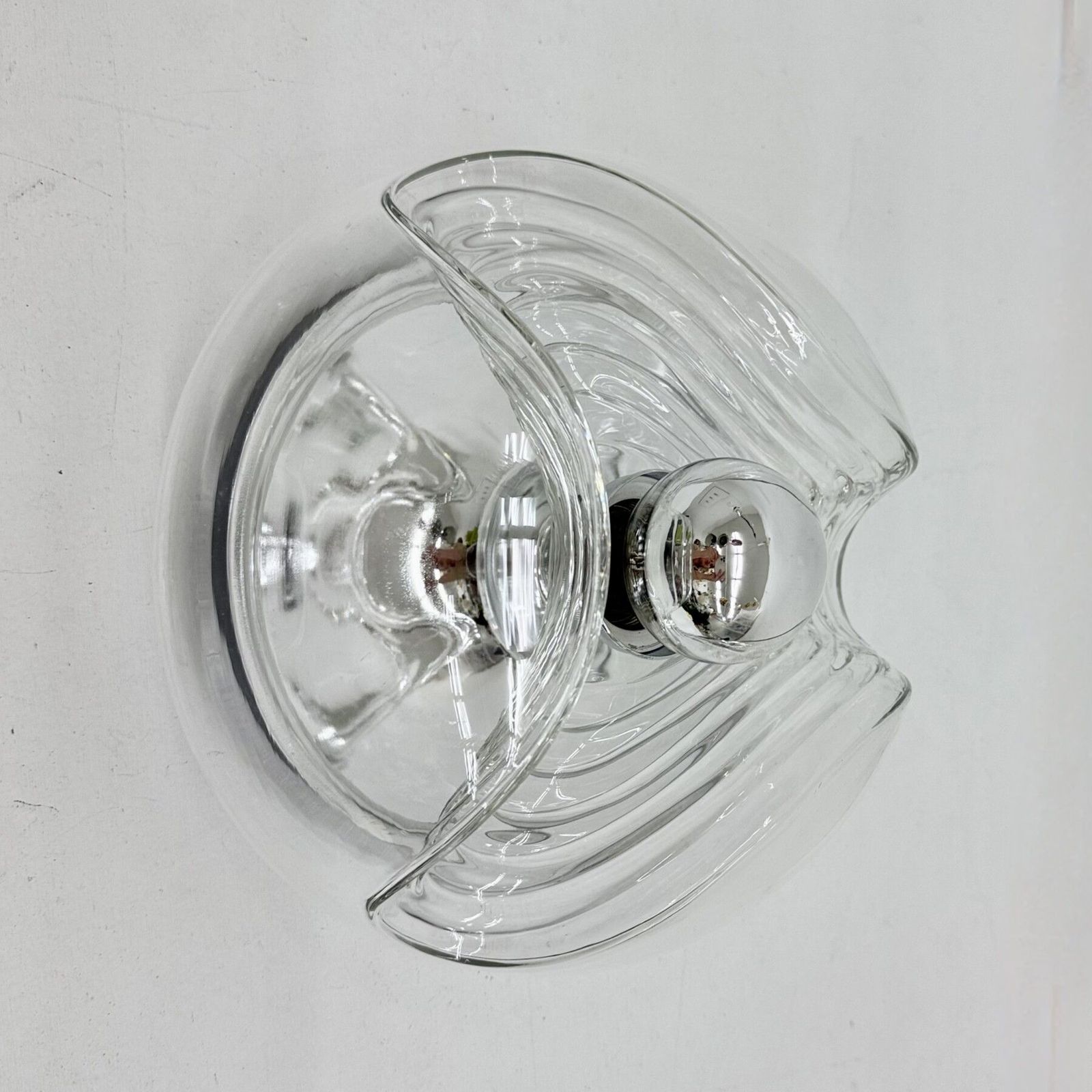 Peil & Putzler ‘Futura’ Ceiling Lamp Sconce By Koch Lowy ,1970s