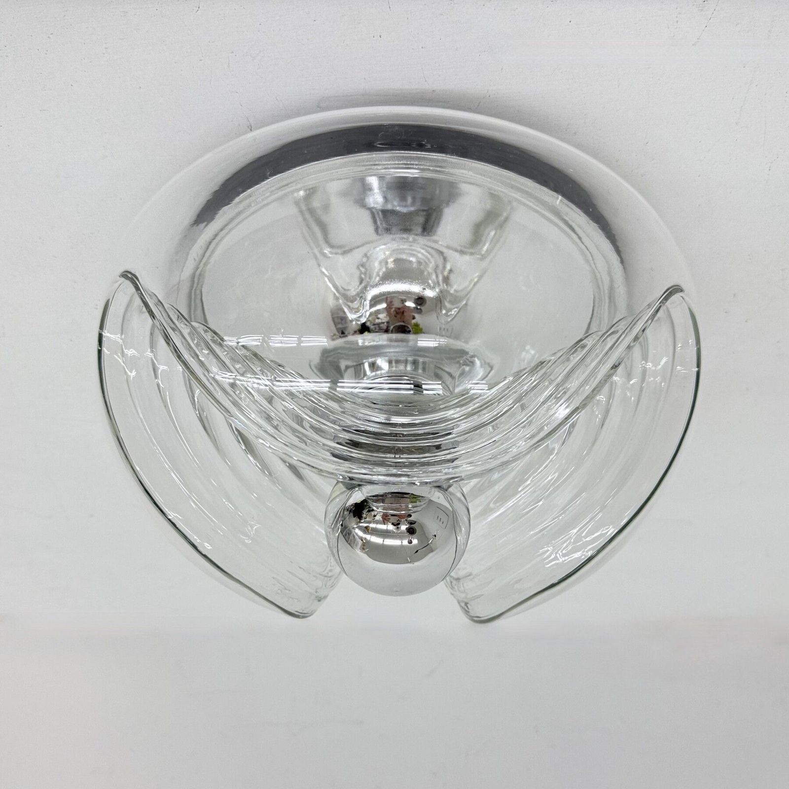 Peil & Putzler 'Futura' plafondlamp/wandlamp door Koch Lowy, jaren 1970 photo Verlichting