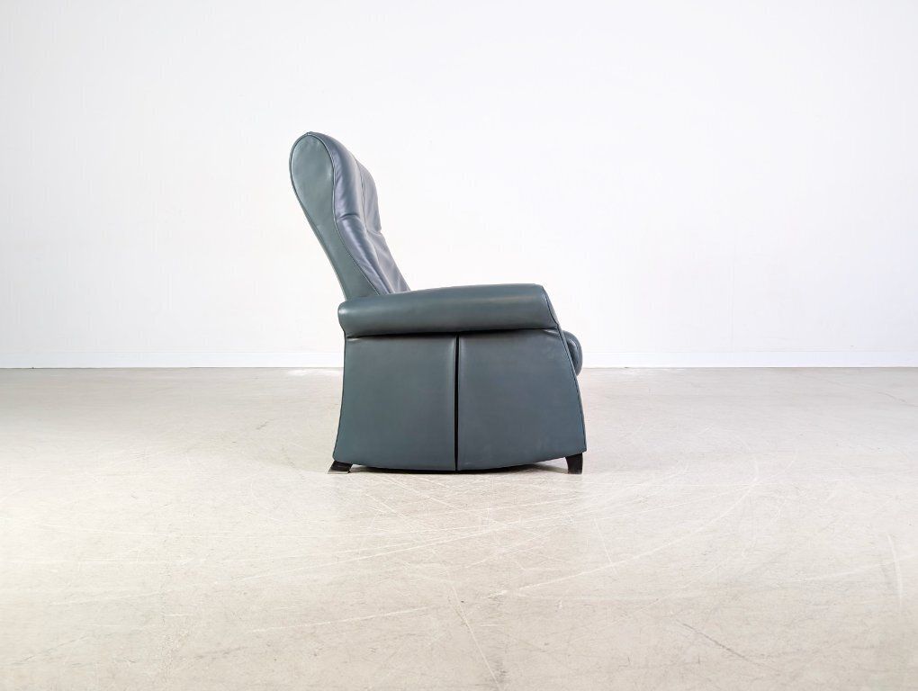 photo furniture De Sede fauteuil DS 50, donkergroen leer, jaren 90/00