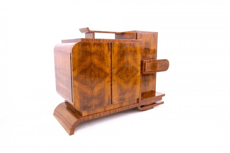 Unique Art Deco Chest Of Drawers, Poland, Circa 1930. photo vinterior