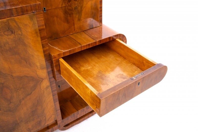 photo for sale Unique Art Deco Chest Of Drawers, Poland, Circa 1930.
