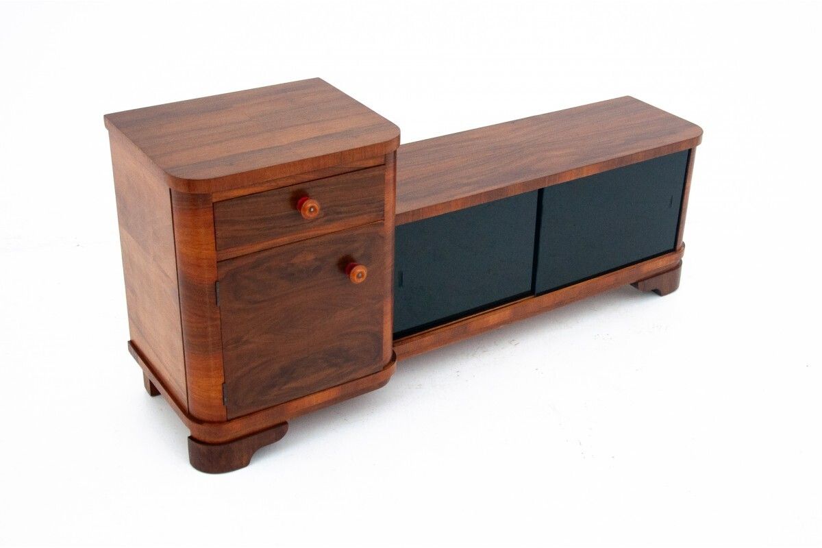 Small Art Deco Chest Of Drawers, Poland, 1950s. After Renovation. photo Furniture