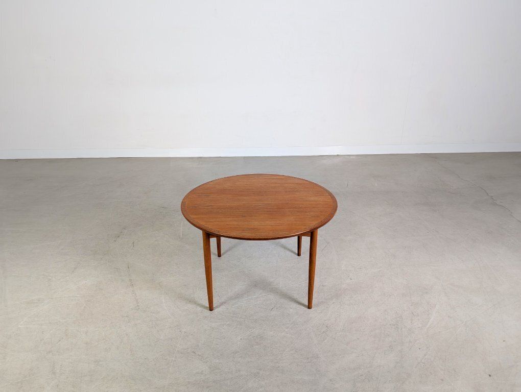 Original Midcentury Coffee Table Teak Danish Vintage Coffee Table photo furniture