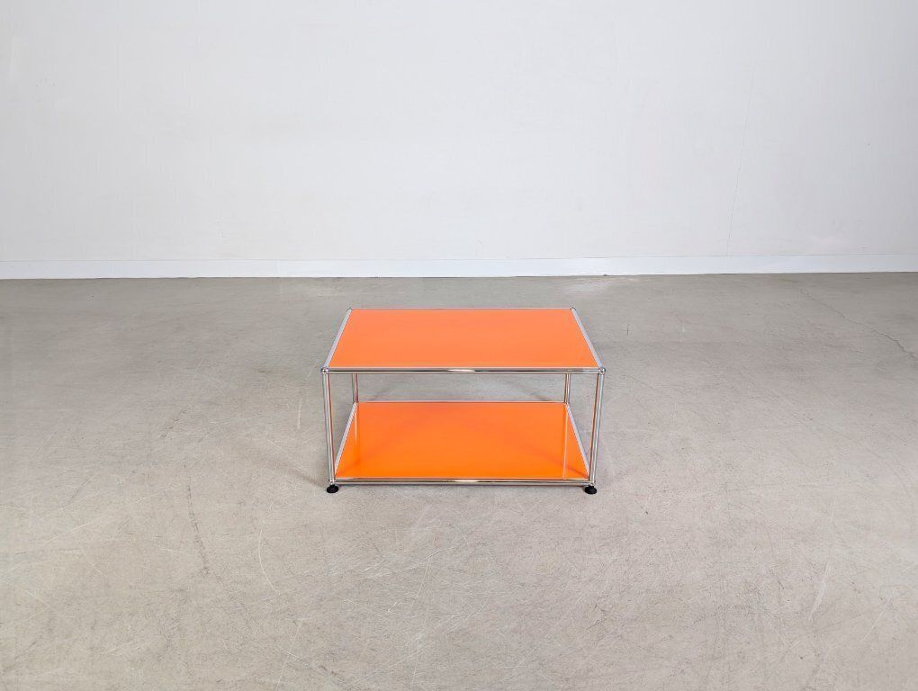 Original Usm Haller Coffee Table Fritz Haller Orange Coffee Table photo furniture