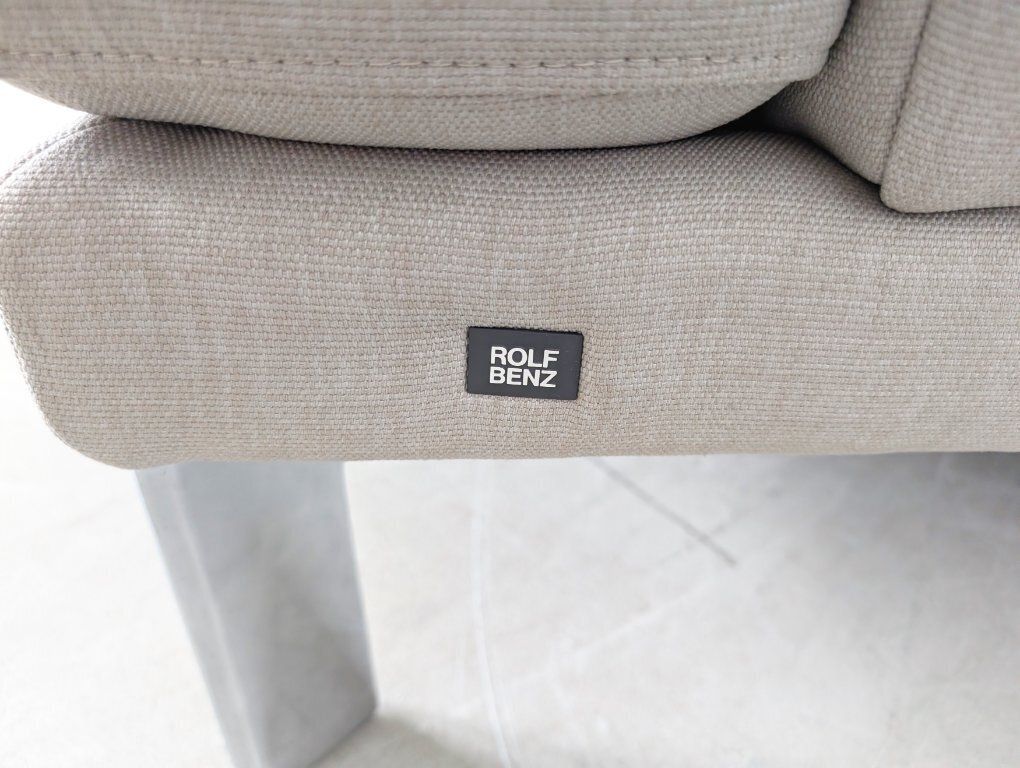 photo for sale Original Rolf Benz Sento Sofa Design Couch Corner Sofa Grey Fabric