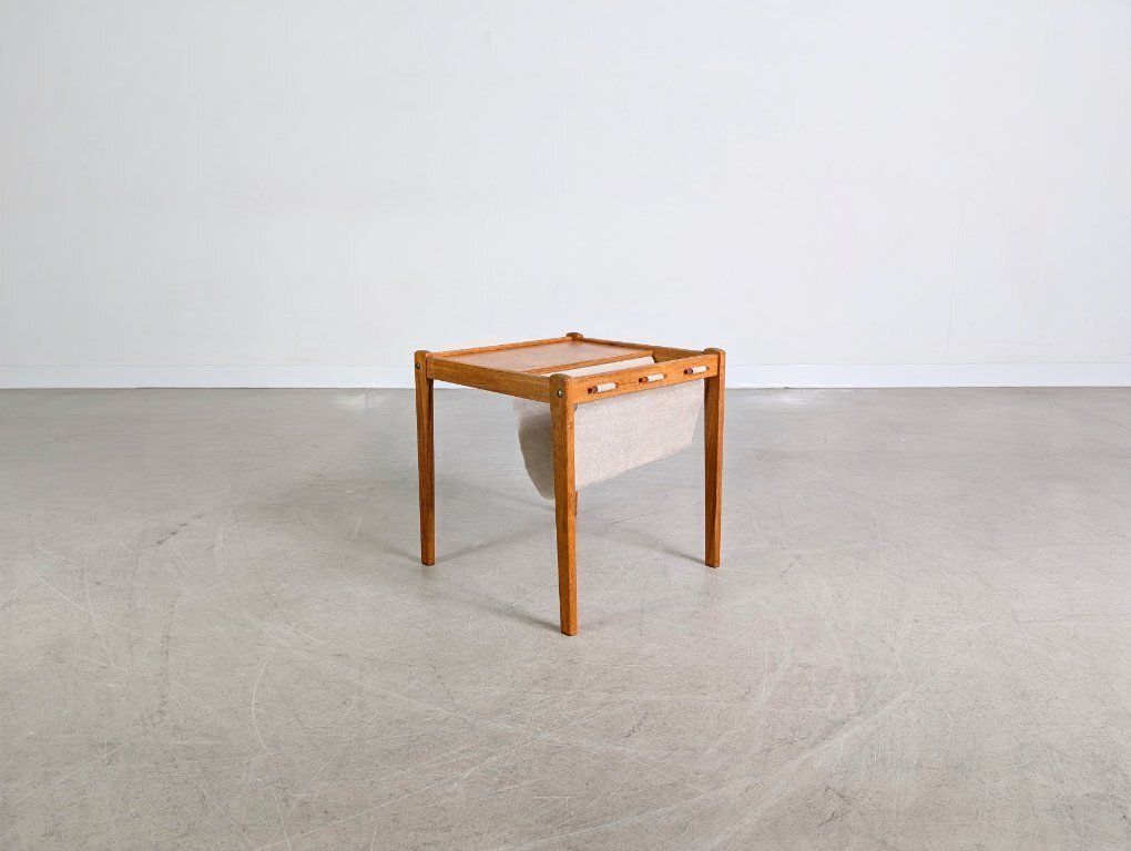 Table basse mid-century Furbo Spøttrup en teck, vintage photo 431.0