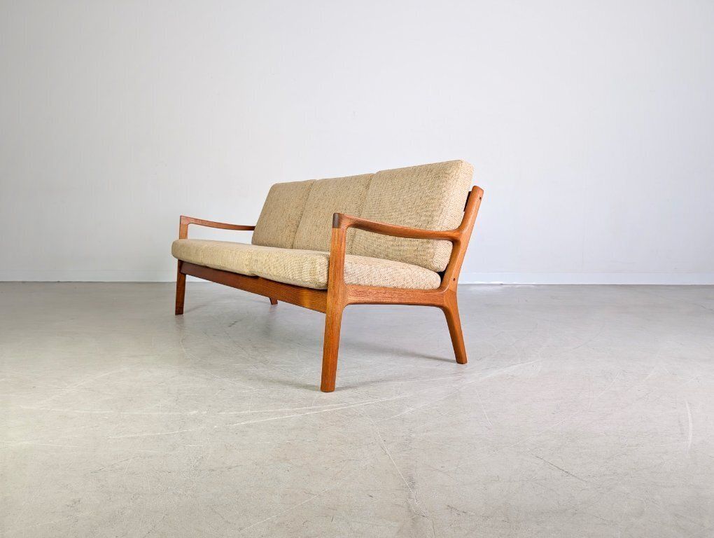 Midcentury Sofa France & Søn Couch Ole Wanscher Three Seater Teak2 photo 2331.0