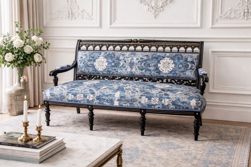 Antique Sofa   Hans Makart, Austria, First Half Of The 19th Century. After Renovation. photo furniture