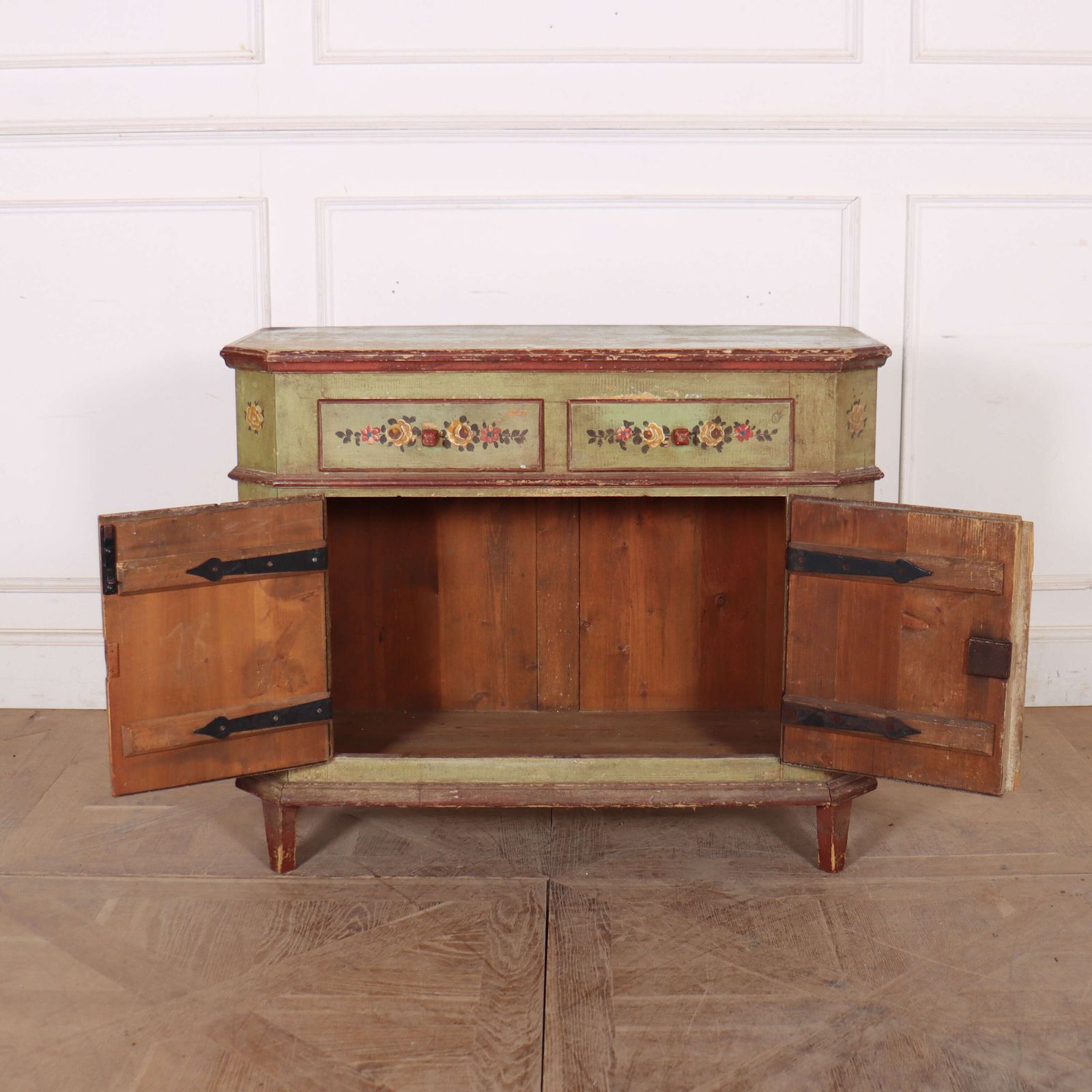 Original Painted Scandinavian Buffet photo buy