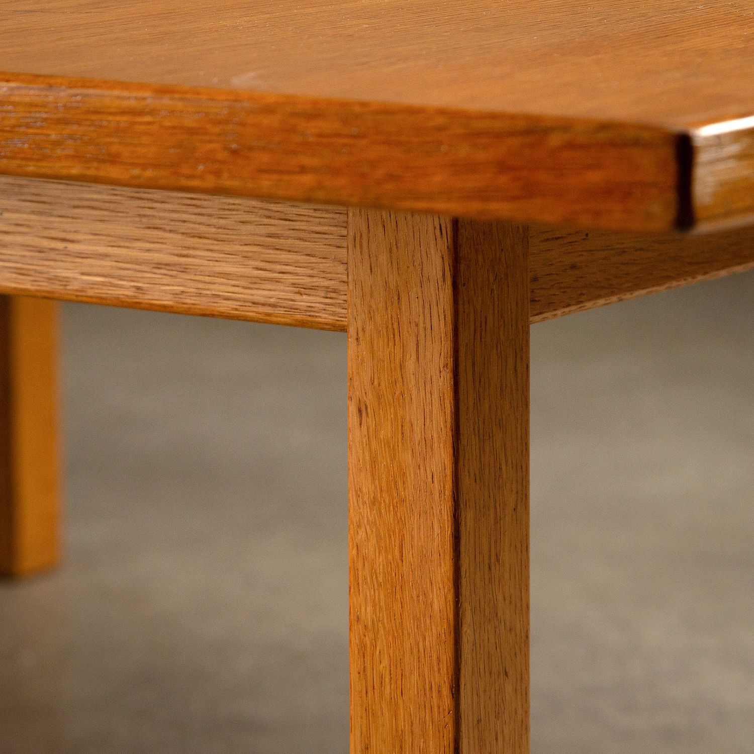 photo vinterior Large Oak Coffee Table By Hans Wegner, Denmark, 1960s