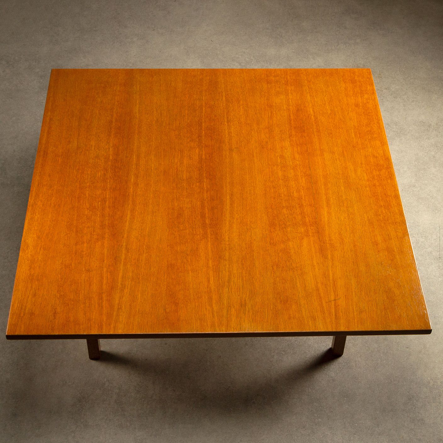 photo vintage Large Oak Coffee Table By Hans Wegner, Denmark, 1960s