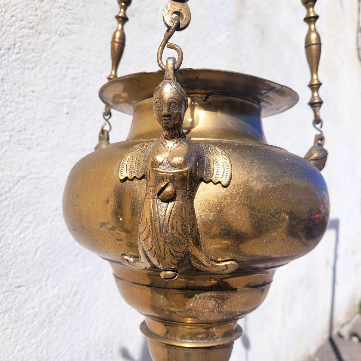 Sanctuary Lamp   Lantern, Probably 17th Century photo vinterior