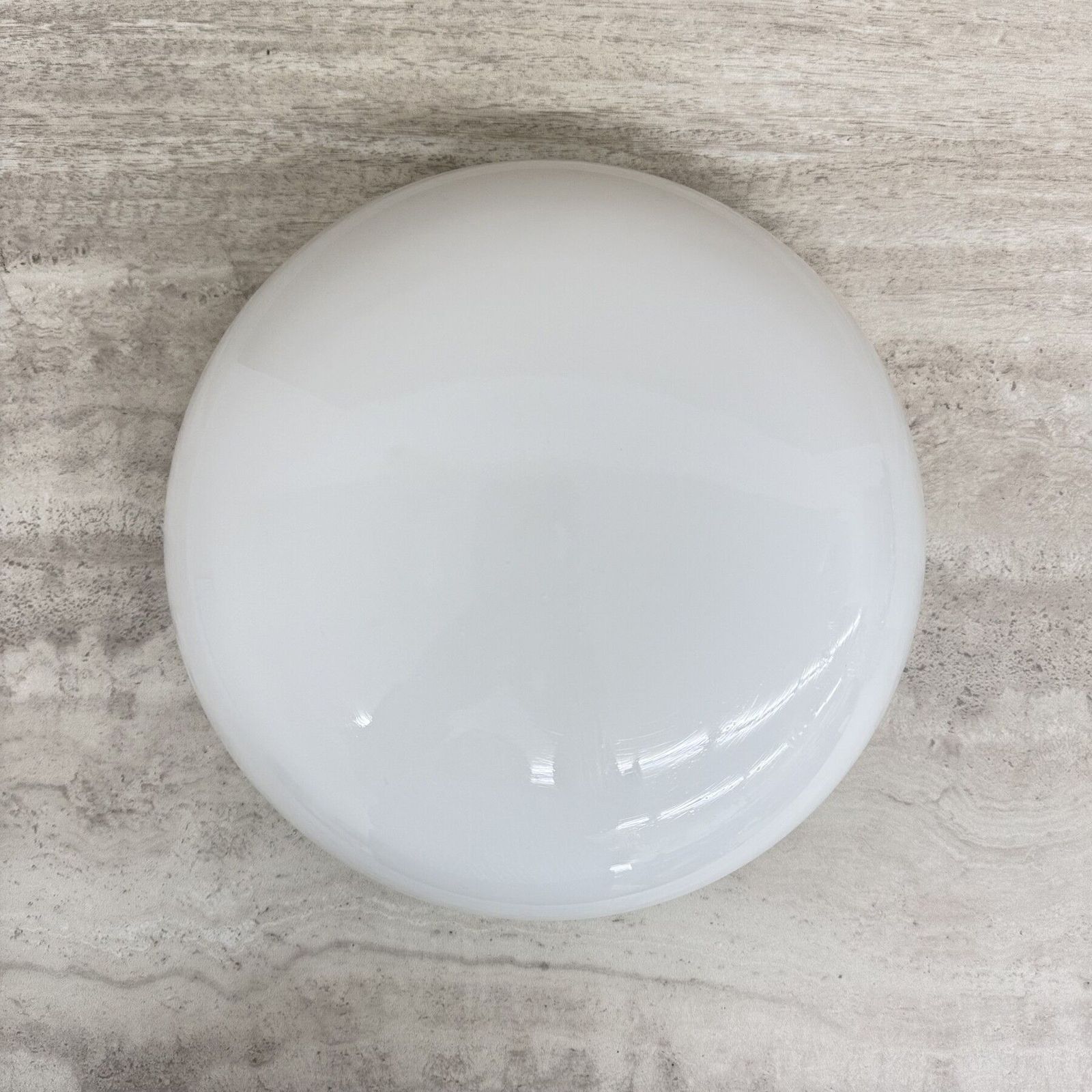 photo for sale Gispen Ceiling Lamp Dutch Design Opaline Glass, 1930’s