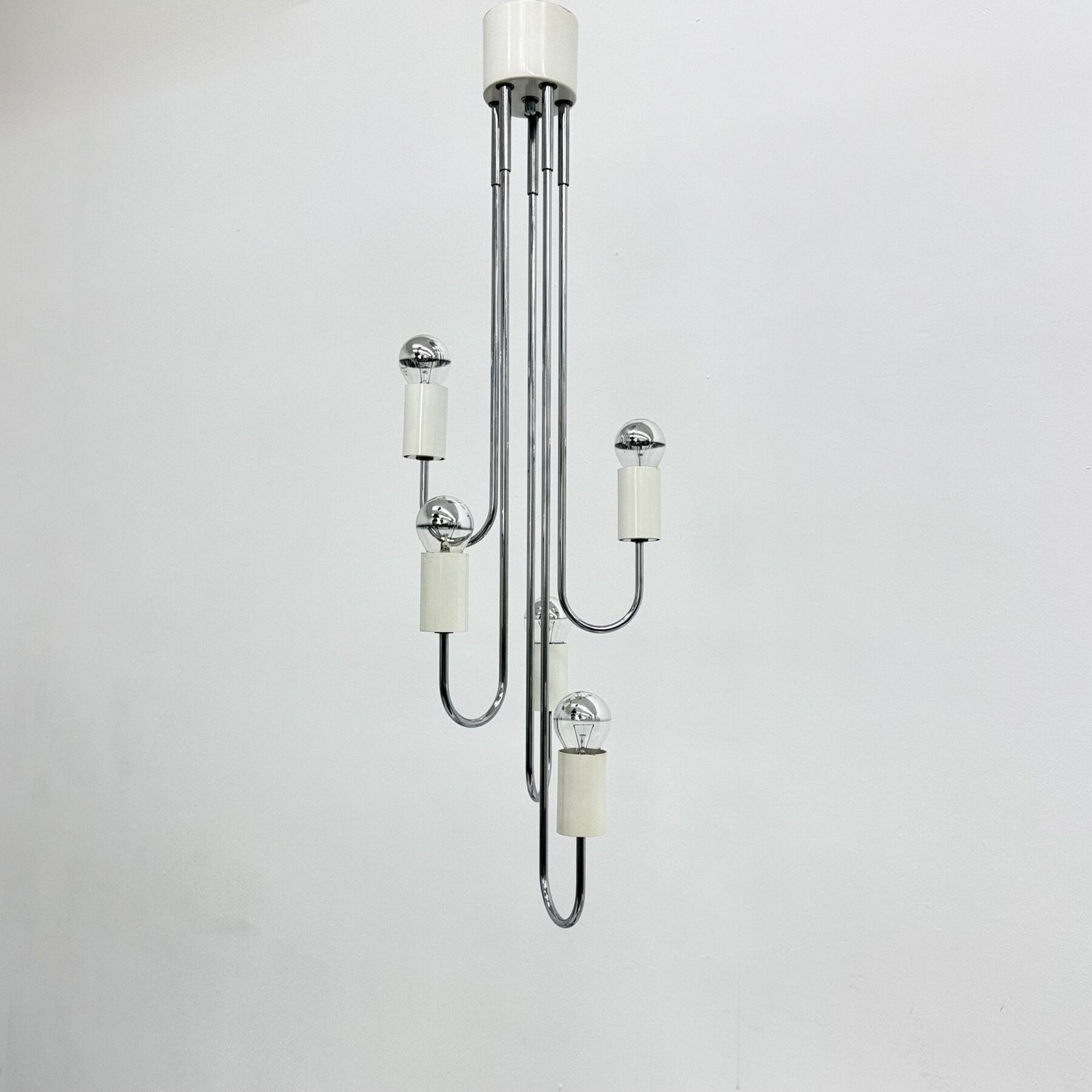 photo furniture Mid-Century hanglamp van Gaetano Sciolari, jaren 1970, Italië