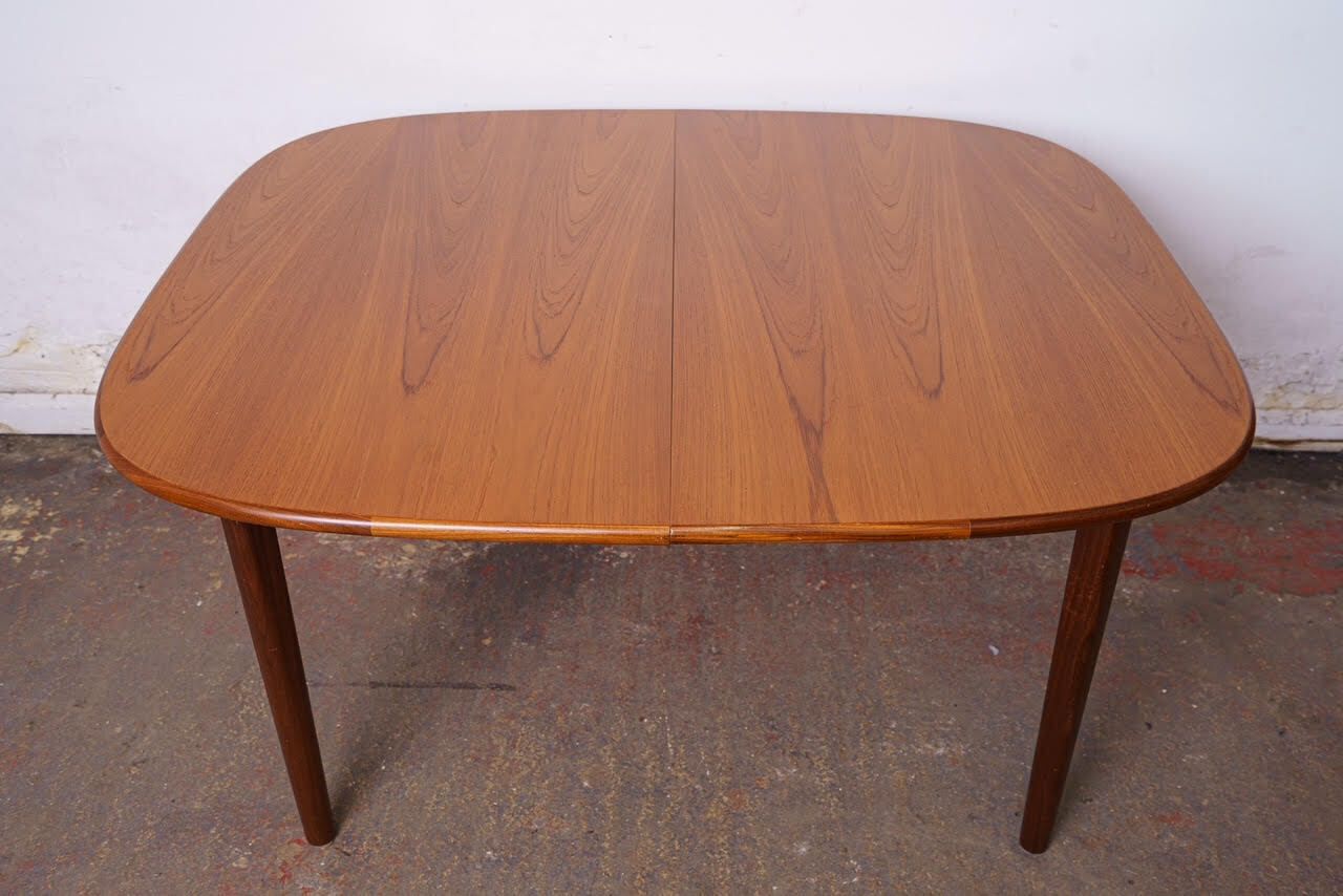 G Plan Mid Century Teak Extending Dining Table photo furniture