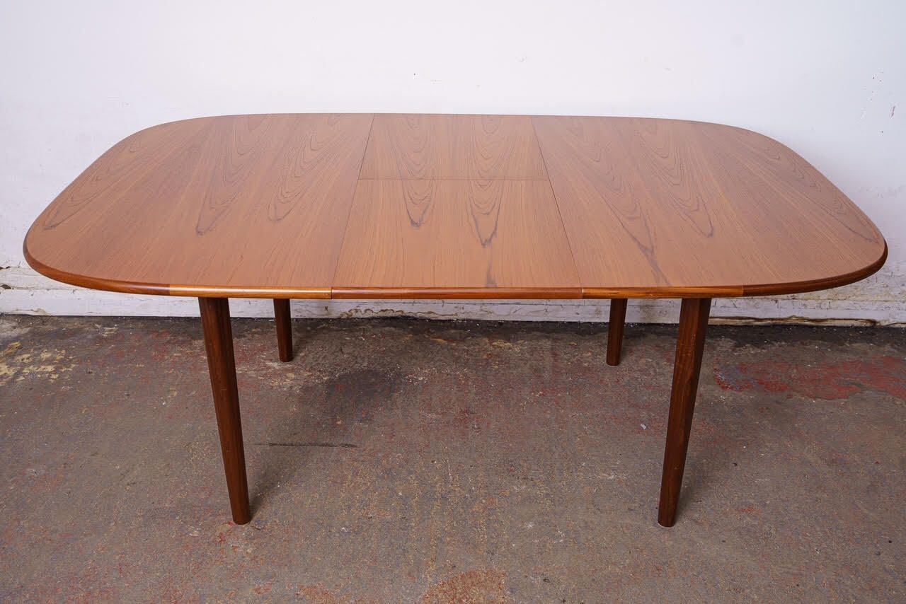 G Plan Mid Century Teak Extending Dining Table photo vintage