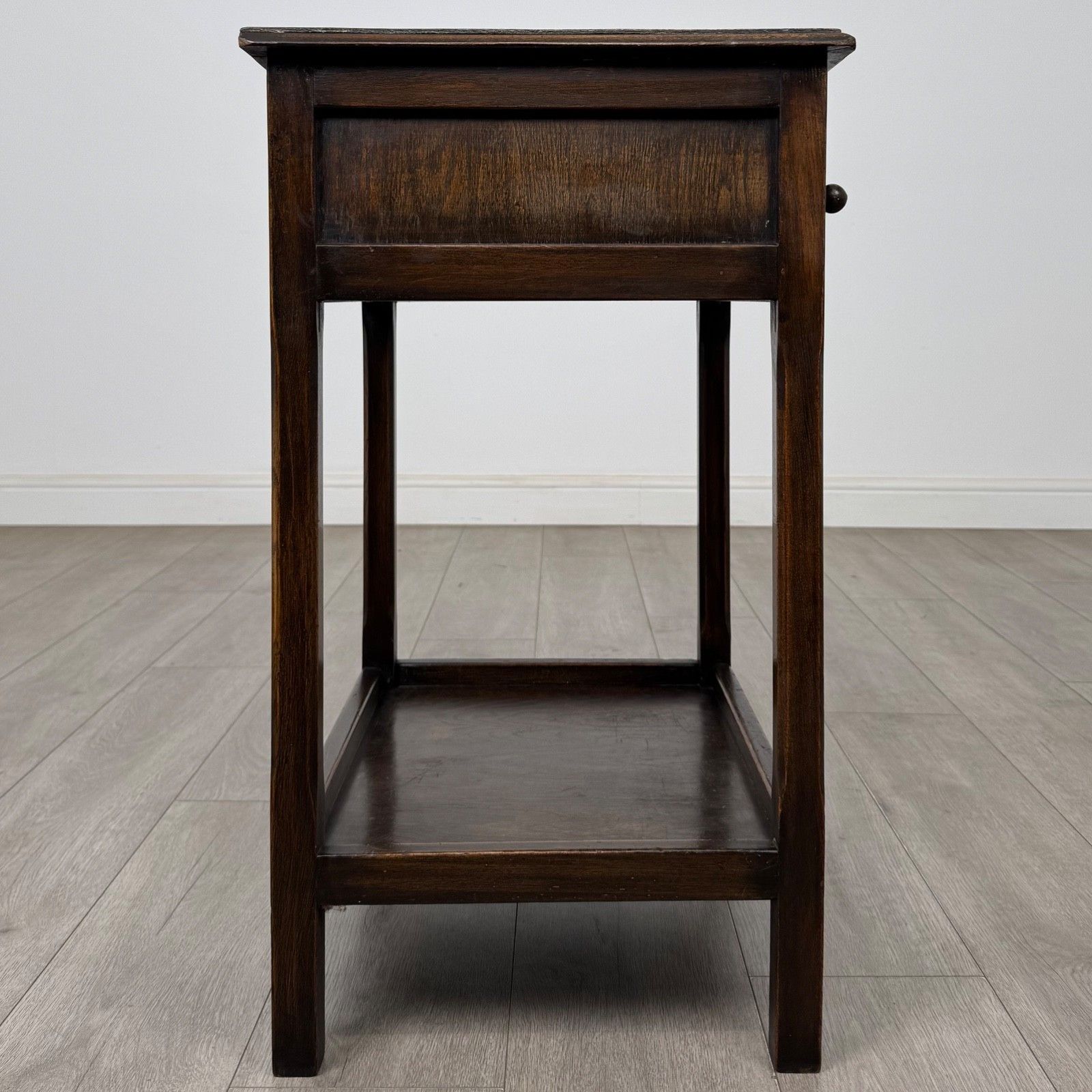 Antique 20th Century Edwardian Side Table In Oak ( Af 5858 ) photo buy
