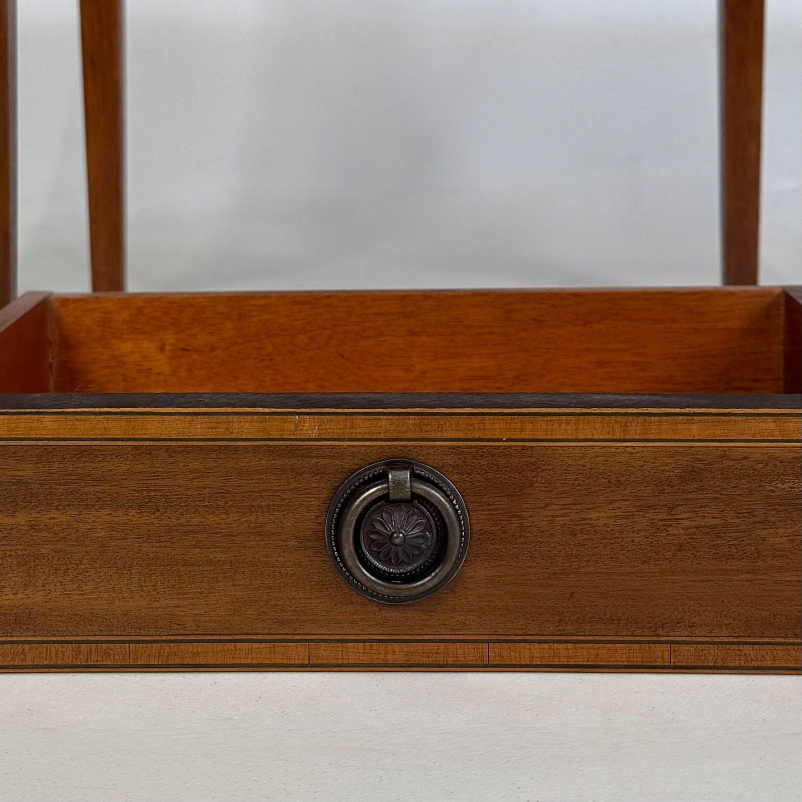 Furniture Antique 20th Century Pair Of Bedside Cabinets In Mahogany ( Af 5896 ) photo