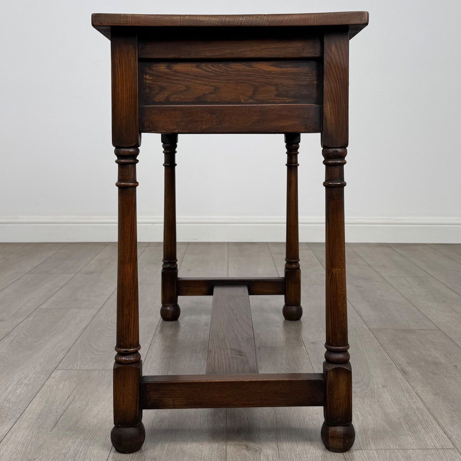 Antique 20th Century Edwardian Writing Table In Oak ( Af 5879 ) photo buy