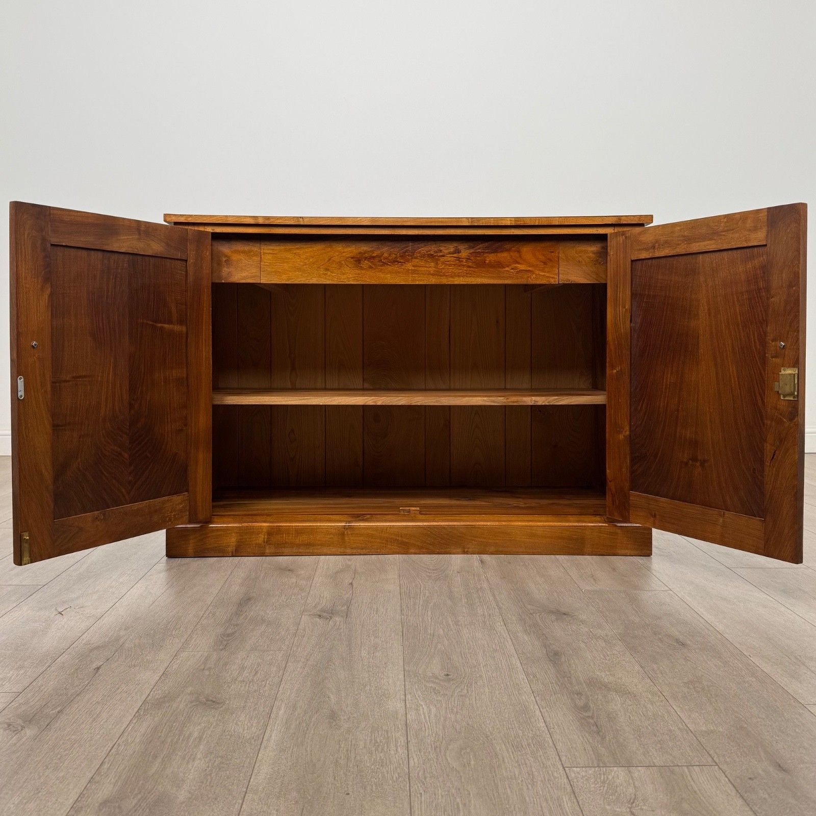 Antique 20th Century Edwardian Cupboard In Walnut ( Af 5903 ) photo furniture