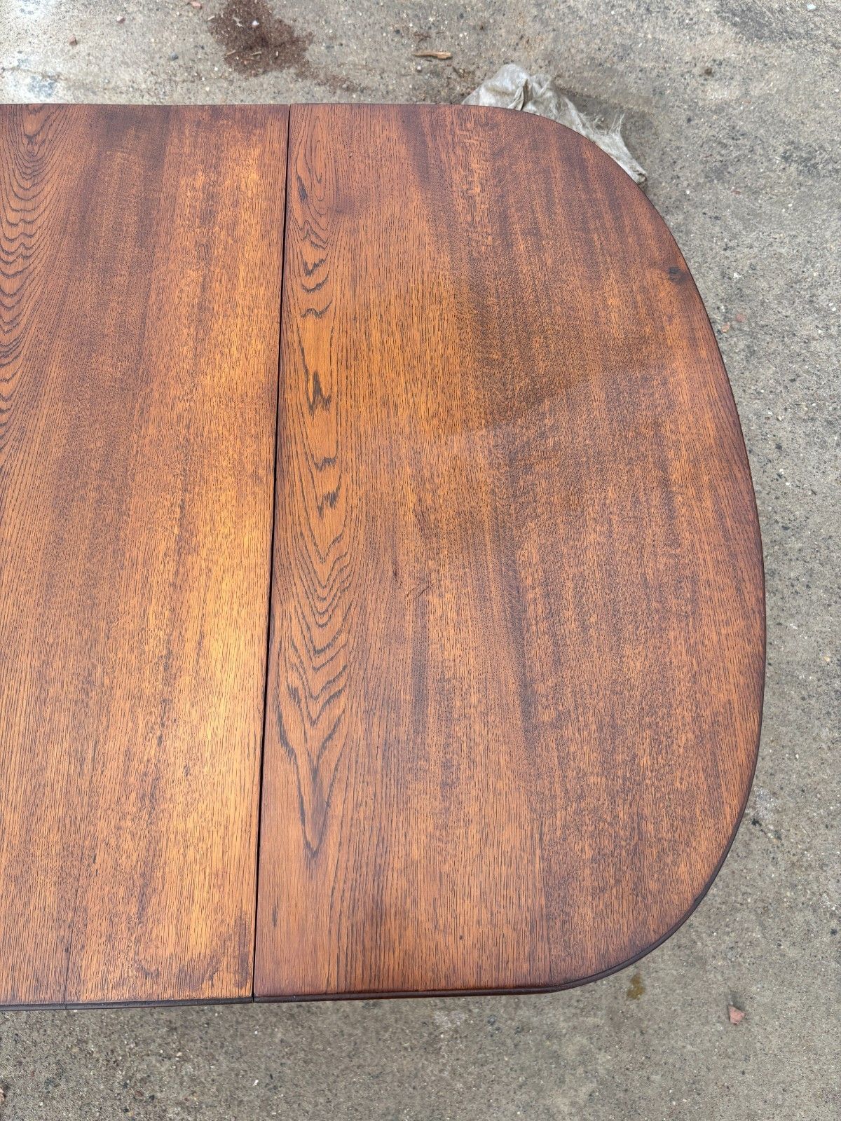 photo vinterior Antique Georgian Mahogany Drop Leaf Table With Two Drawers