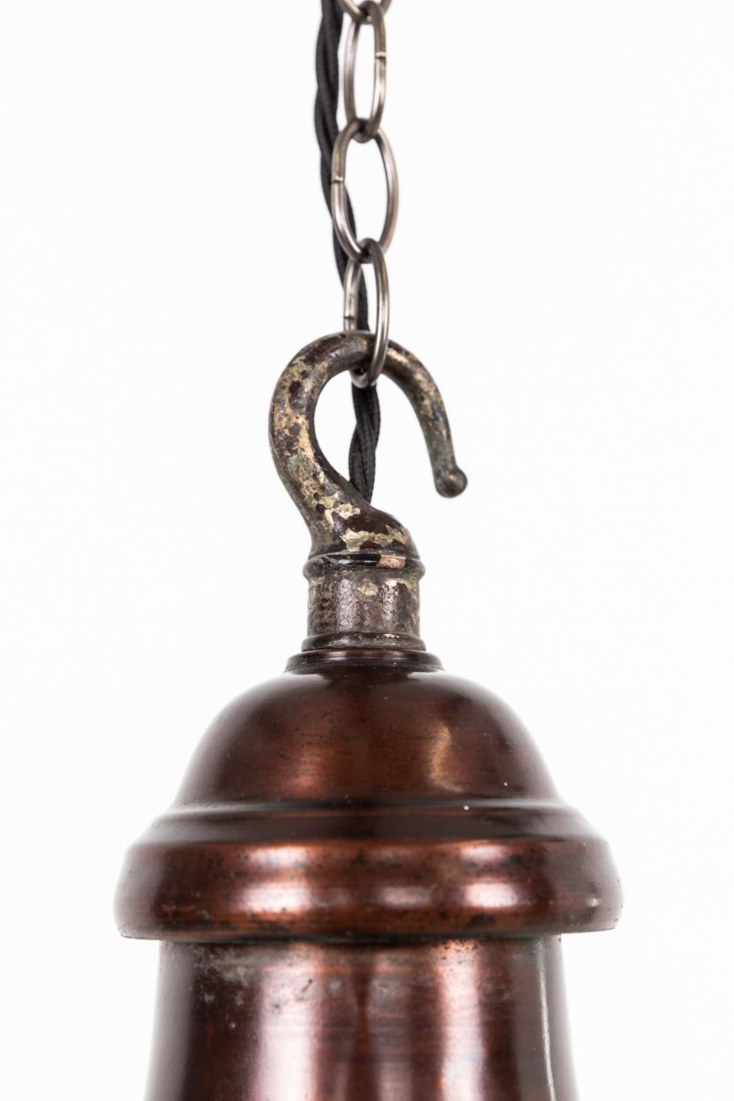 Early 20th Century Gec Opaline Pendant Light photo vinterior