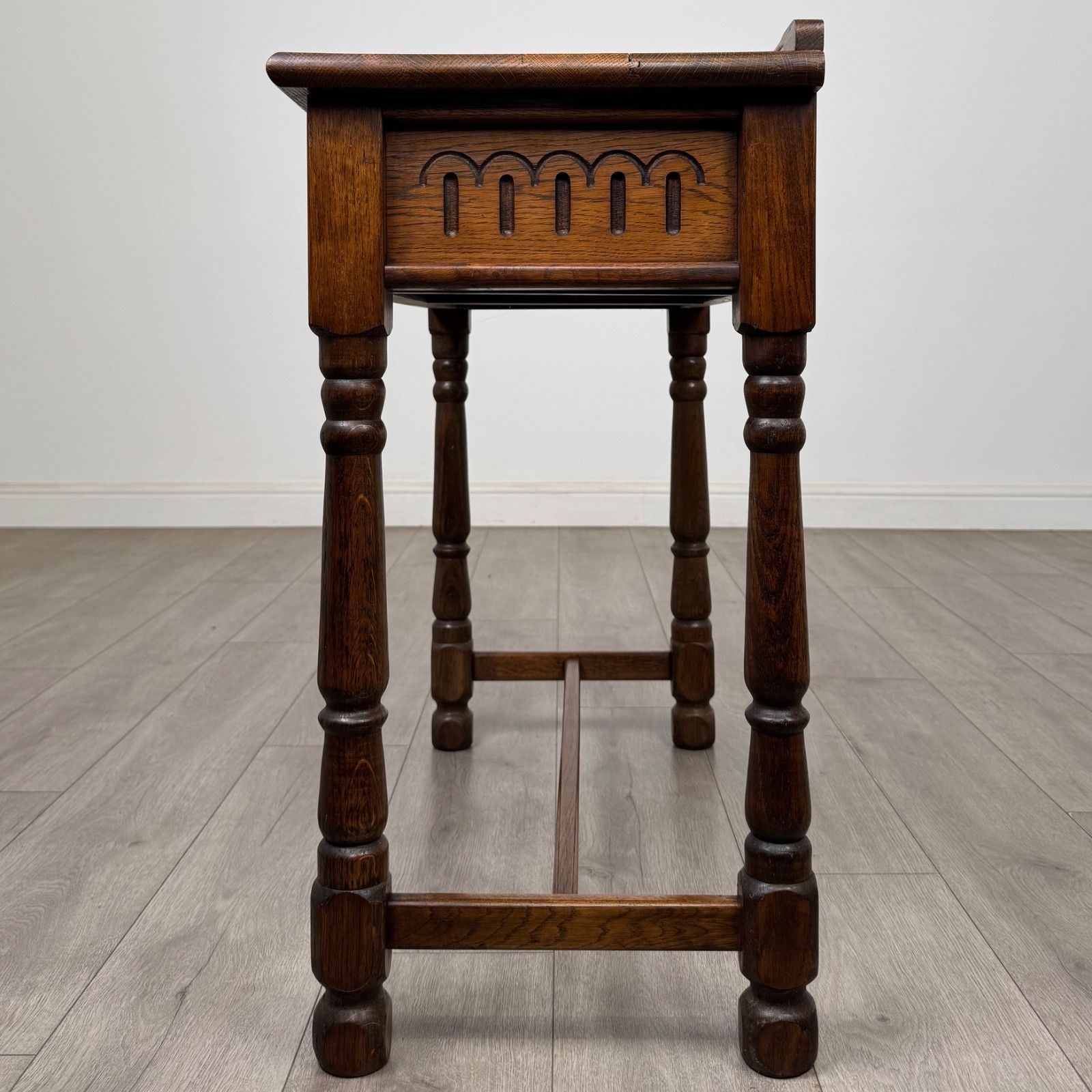 Antique 20th Century Edwardian Side Table In Oak ( Af 5832 ) photo for sale