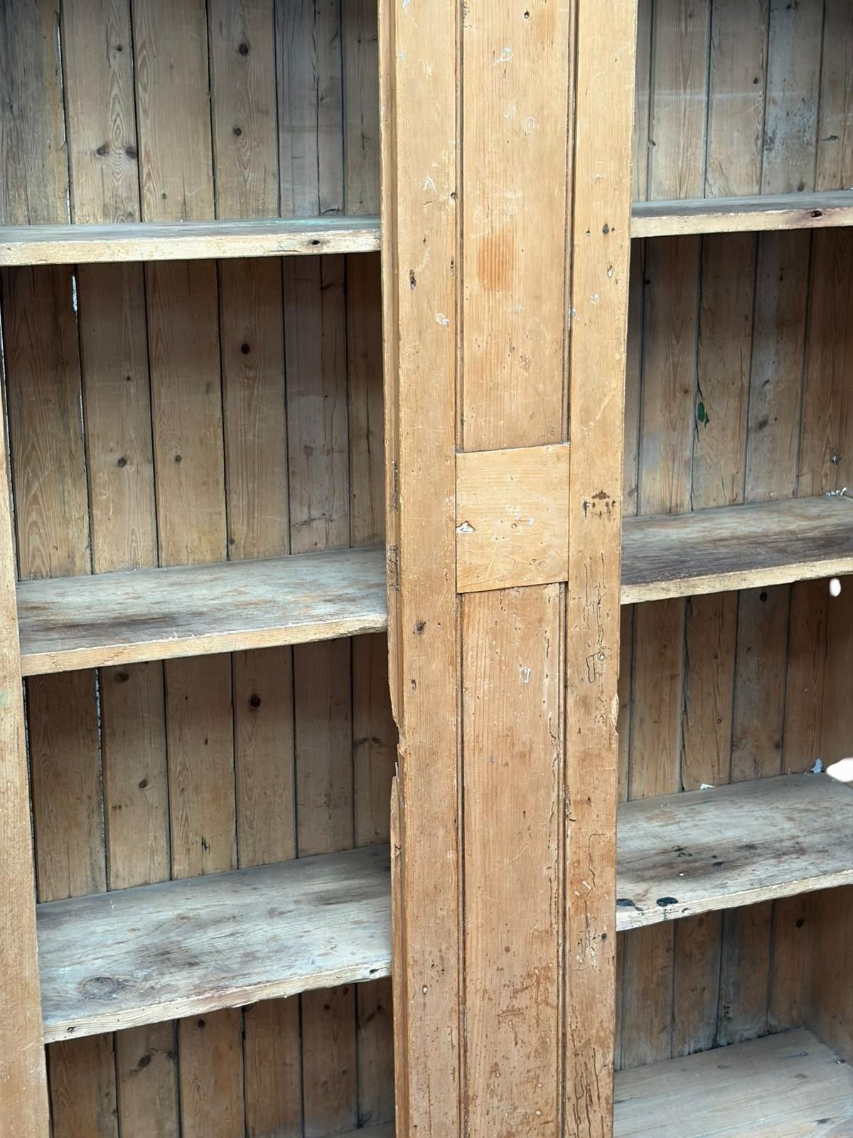 Antique Pine House Keepers Cupboard Bookcase Superior Quality Rare C1900s photo 795.0