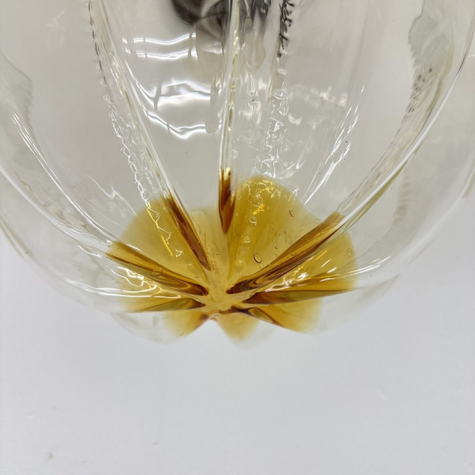 Mid-Century Mazzega glazen plafondlamp, jaren 1970 photo buy
