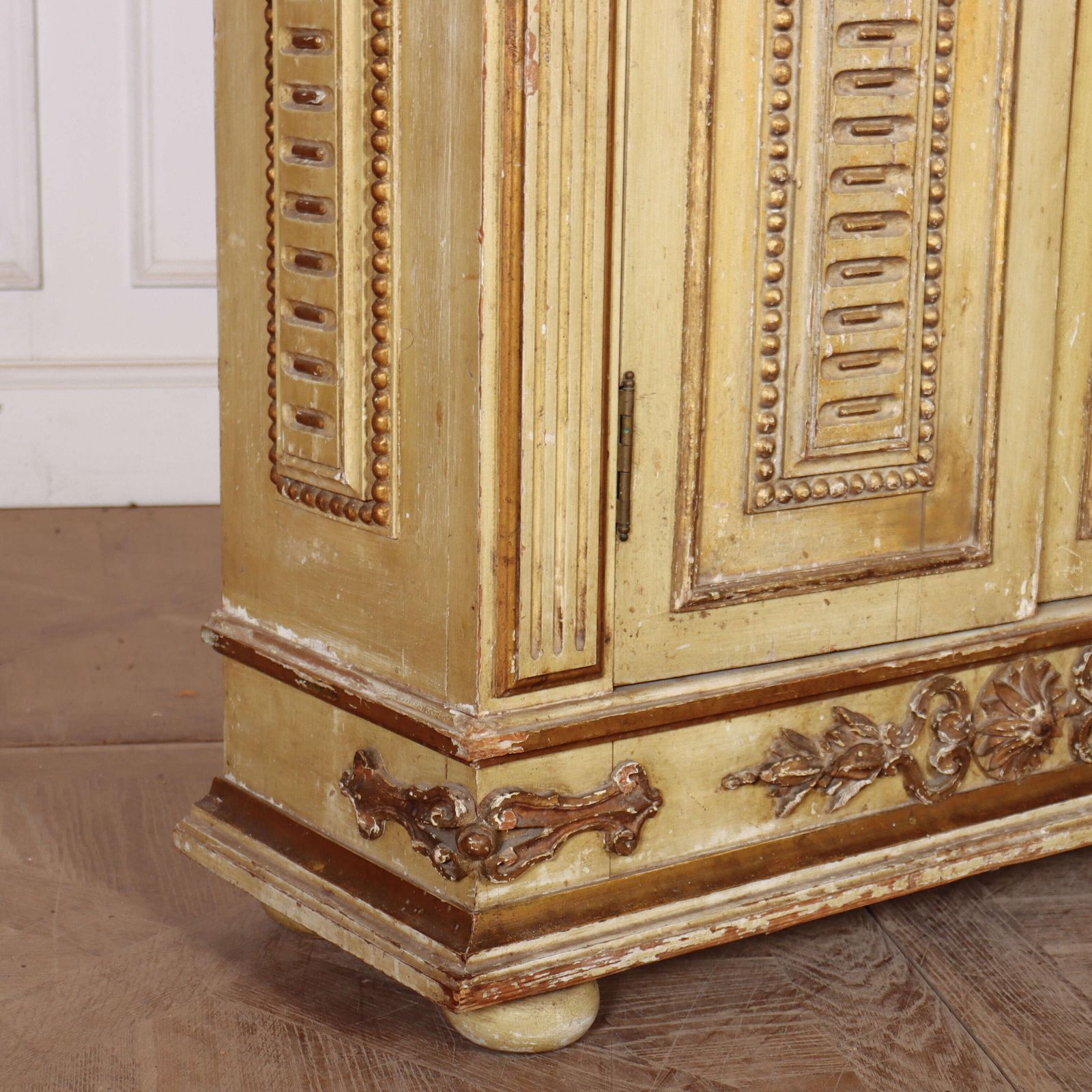 Furniture Late 19th C Italian Cupboard, 1800s photo