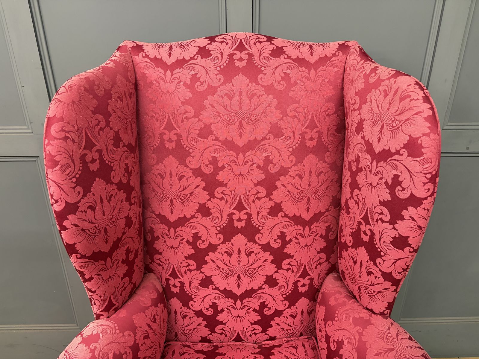 Late 19th Century Walnut Wing Armchair photo 1595.0
