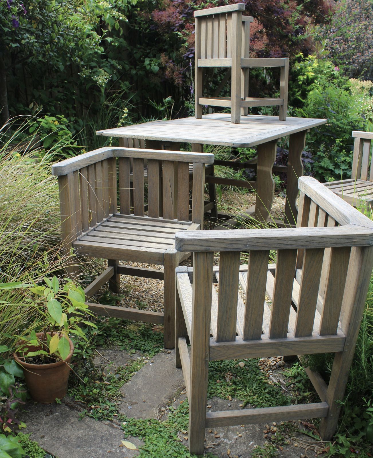 Rare Six Seater Garden Set For Heals C1930's photo furniture
