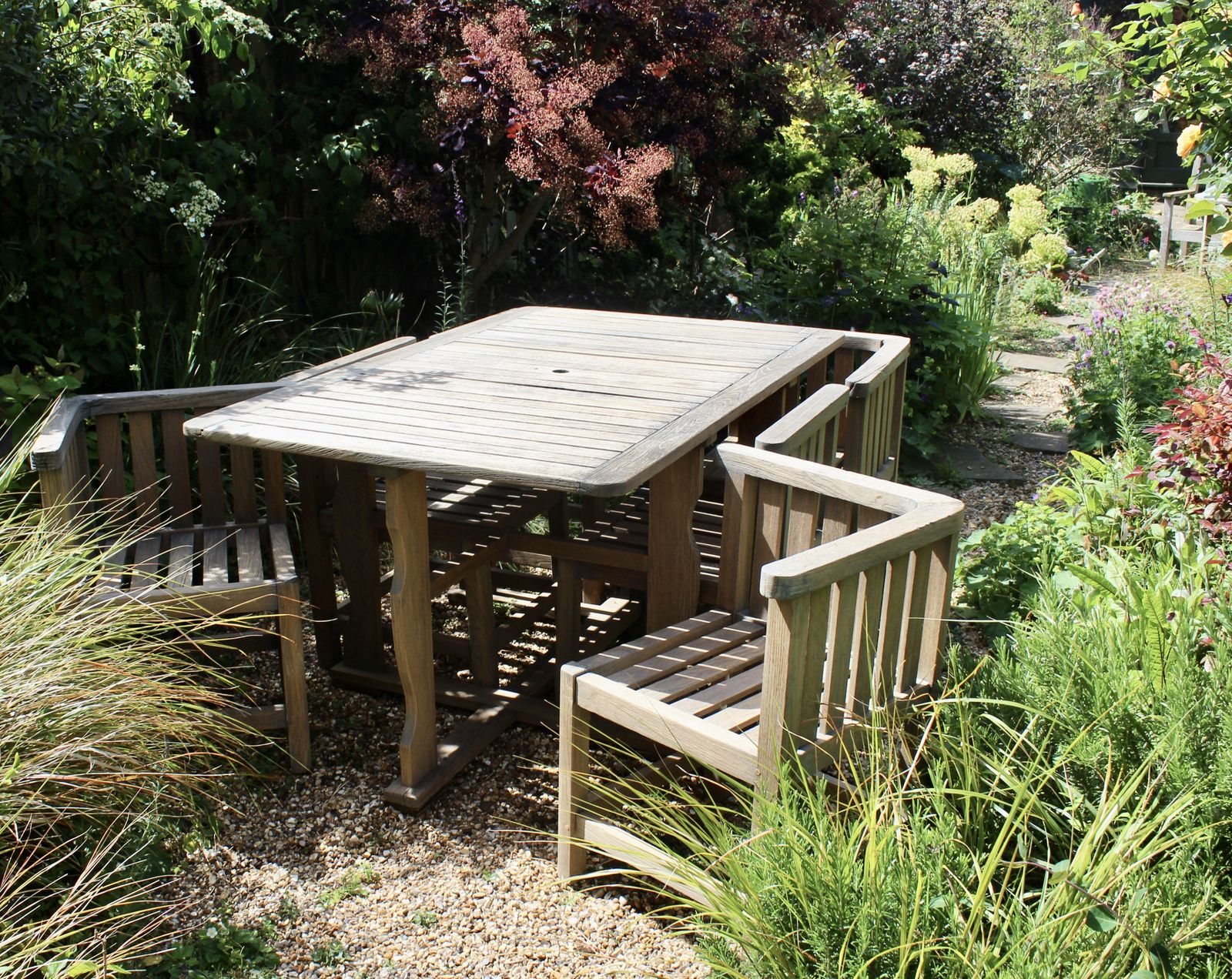 Rare Six Seater Garden Set For Heals C1930's photo for sale